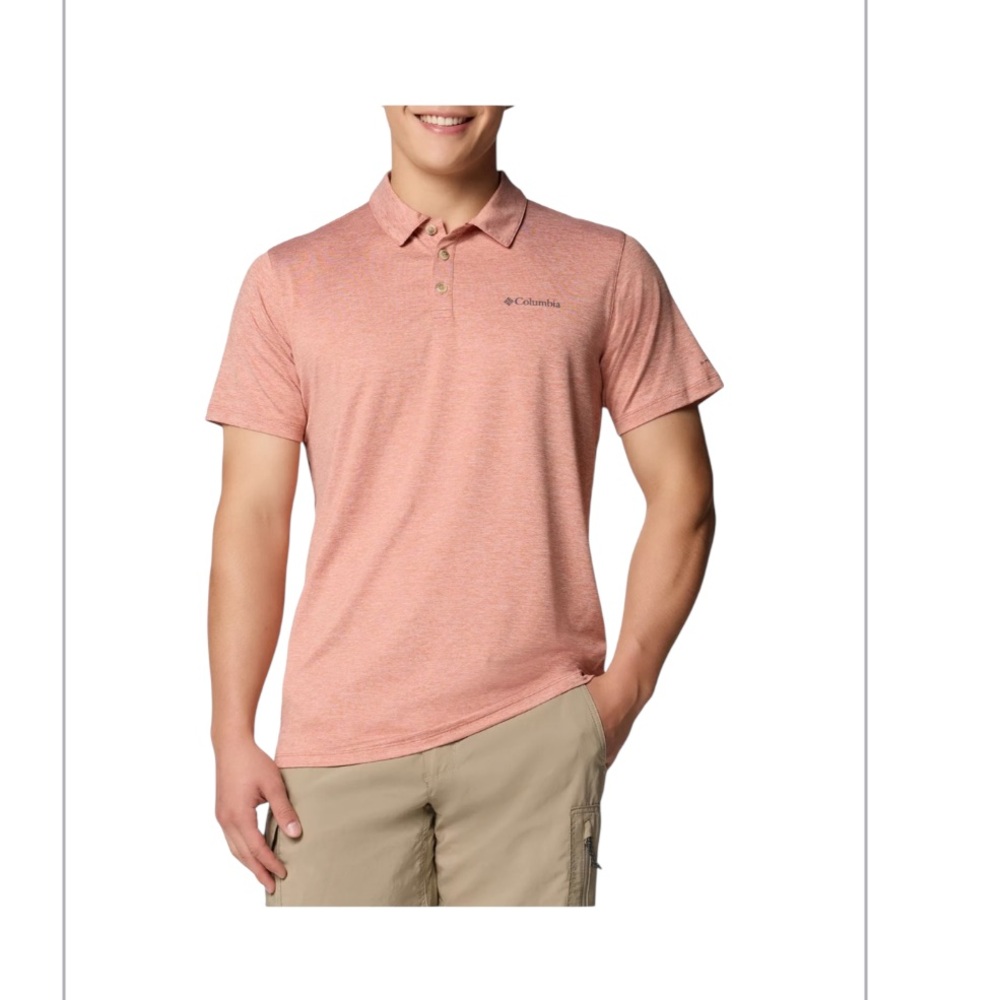 COLUMBIA omni-shade sun protection polo shirt